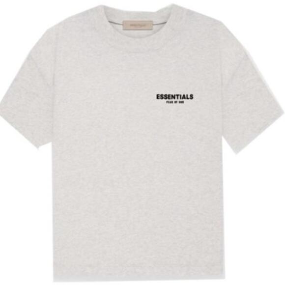 💎✨NEW WITH TAGS✨💎Essentials Fear of God Light Gray T-shirt - Picture 1 of 2